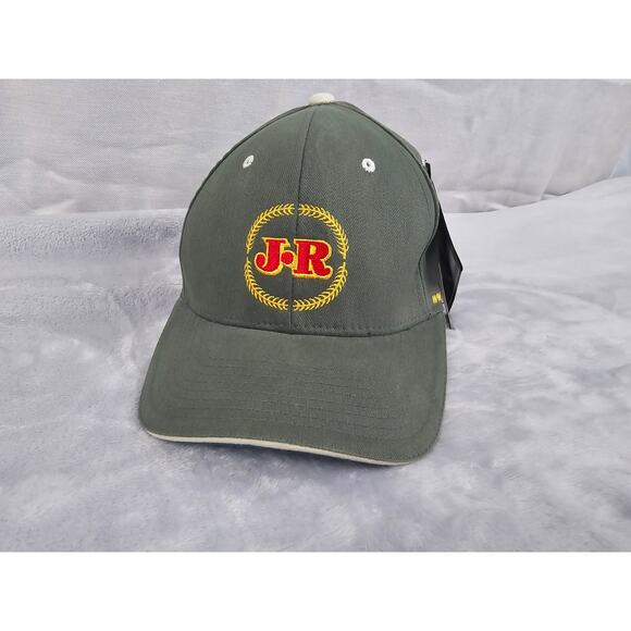 Jr‎ Cigars Men's Embroidered Stitched Logo Flexfit Cap Hat  4 Free Poker Chips - Picture 4 of 14